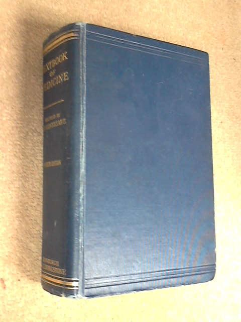 Textbook of Medicine, J.J Conybeare (ed) Textbook of Medicine, J.J Conybeare (ed)