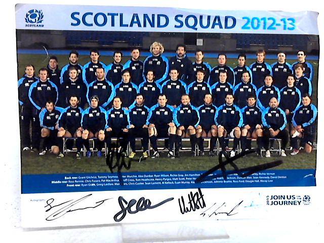 Photograph of Scotland Squad Plus on Reverse side Scotland Woman Squad By Unknown