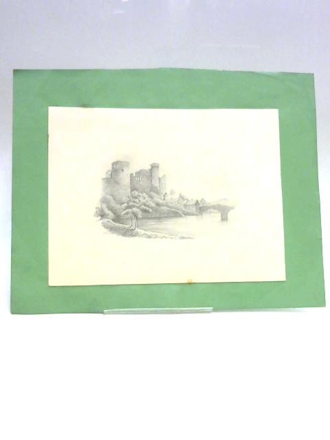 Pencil Drawing of a Castle By Unknown