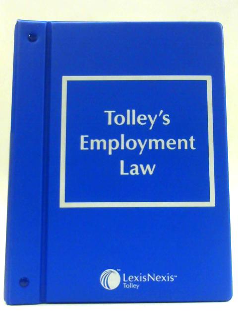 Tolley's Employment Law Issue 97 Part 2 By Unknown