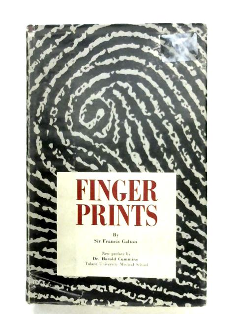 Finger Prints By Francis Galton