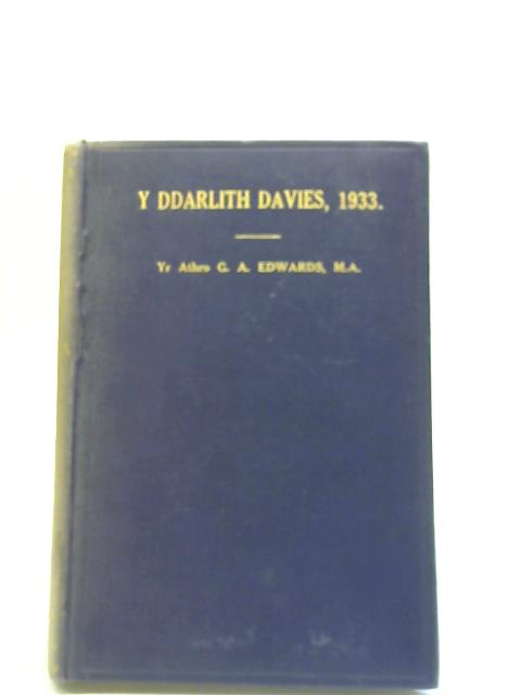 Teyrnas Dduw By Gwilym Arthur Edwards