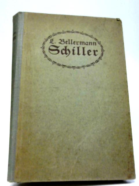 Schiller By Ludwig Bellermann