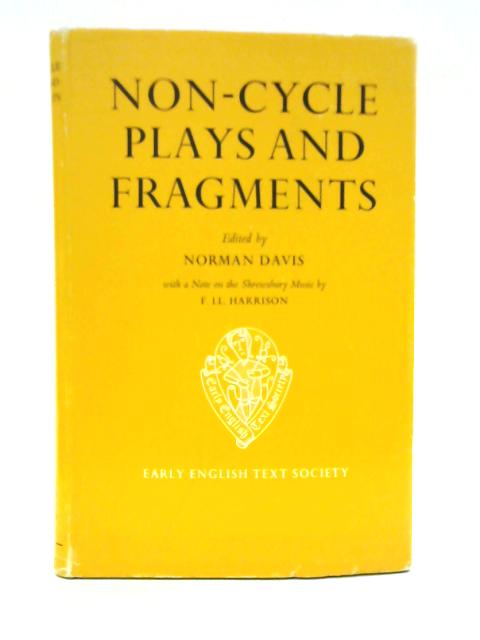 Non-Cycle Plays and Fragments By N Davis