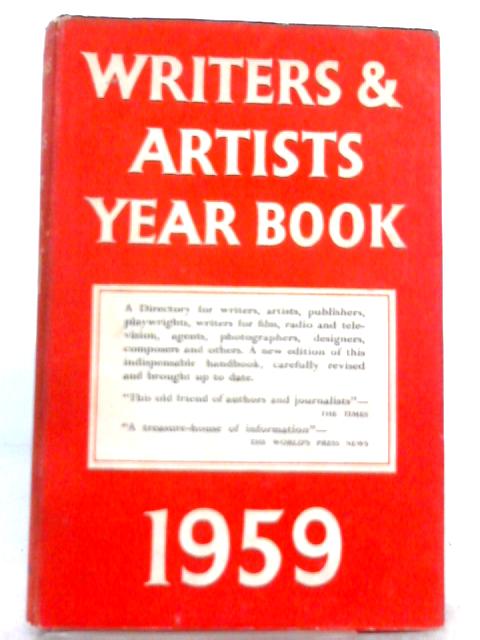 The Writers and Artists Year Book 1959