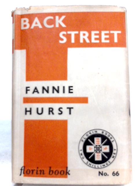 Back Street By Fannie Hurst