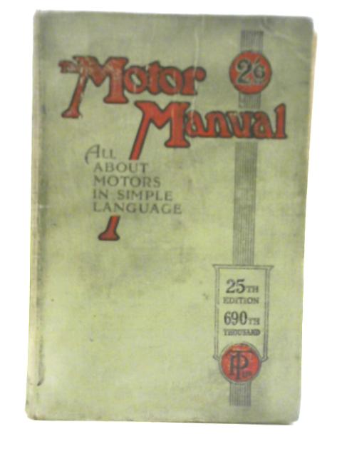 The Motor Manual By Staff The Motor