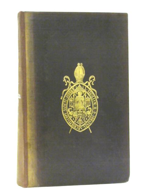 History of the Affairs of Church and State in Scotland Vol I By R Keith Rev