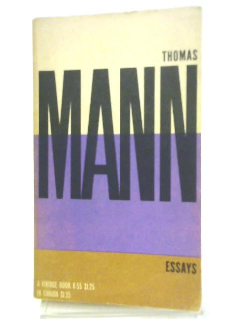 Thomas mann essays pdf image