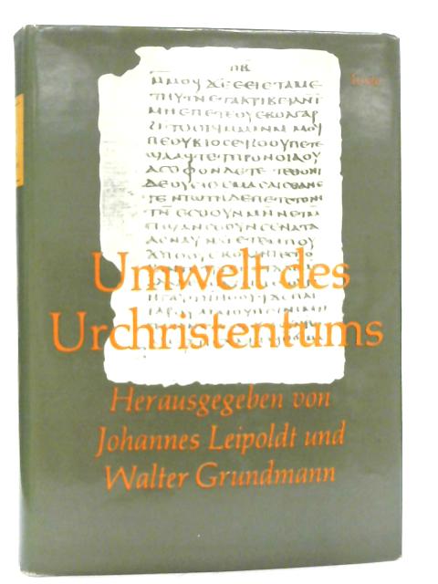 Umwelt des Urchristentums II von W Grundmann et al