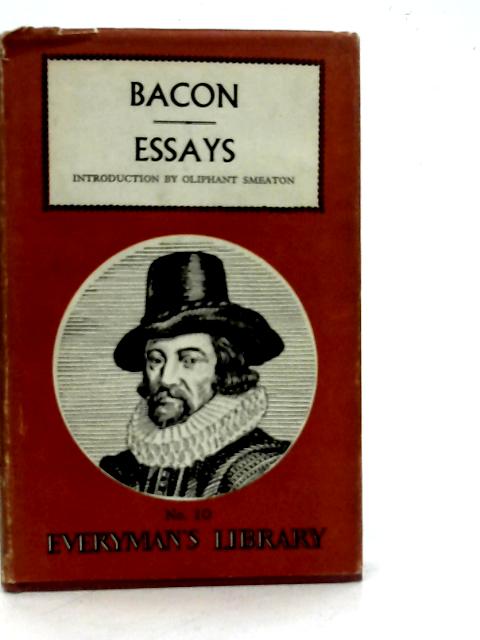 bacon's essays were influenced by