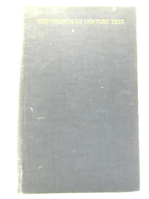 The History of The Times. The Twentieth Century Test 1884 - 1912 By Anon