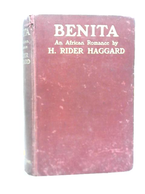 Benita By H. Rider Haggard