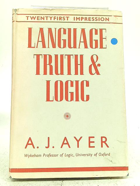 language truth and logic