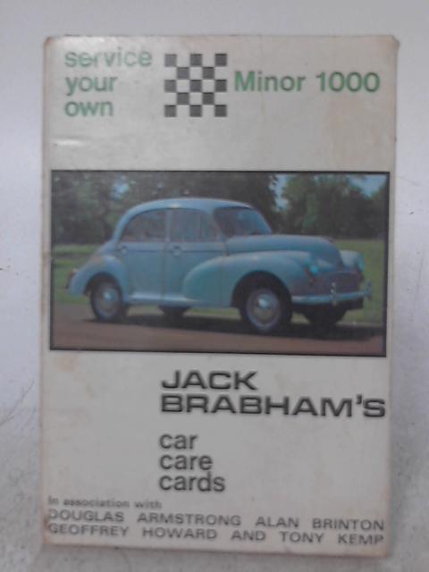 Jack Brabham's Car Care Cards Service Your Own Minor 1000 By Jack Brabham