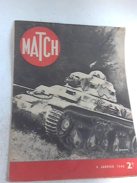 Match Magazine - 4 Janvier 1940