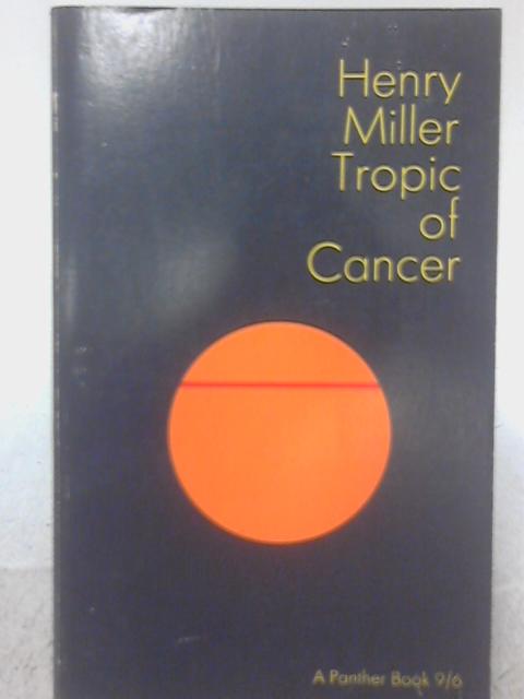 Tropic Of Capricorn. By Henry Miller