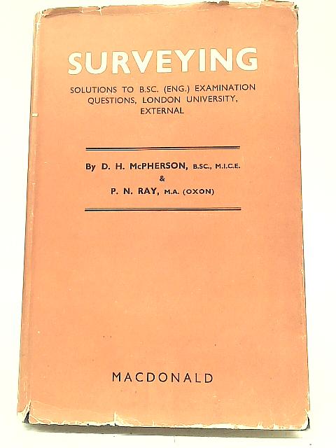 Surveying By D. H. McPherson