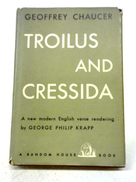 Troilus & Cressida By Geoffrey Chaucer