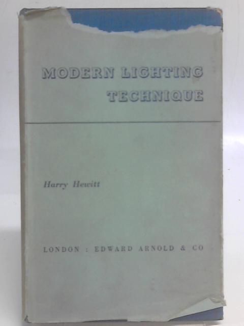 Modern Lighting Technique By Harry Hewitt