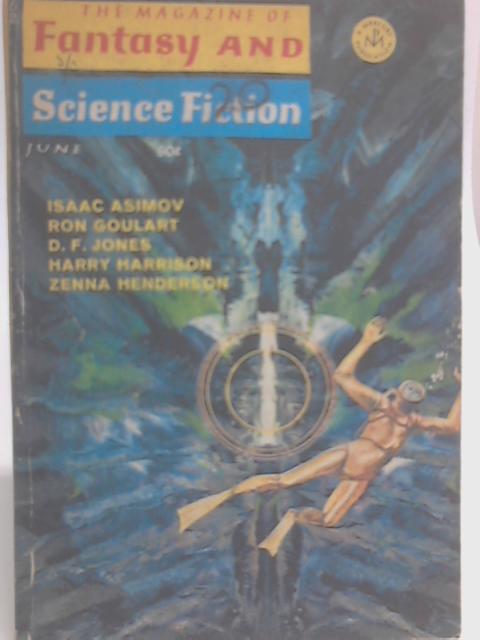The Magazine of Fantasy & Science Fiction Volume 38 No. 6 June 1970