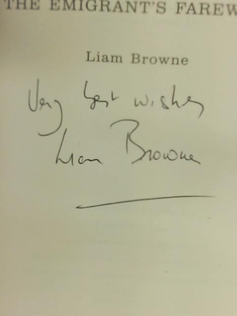 The Emigrant's Farewell von Liam Browne