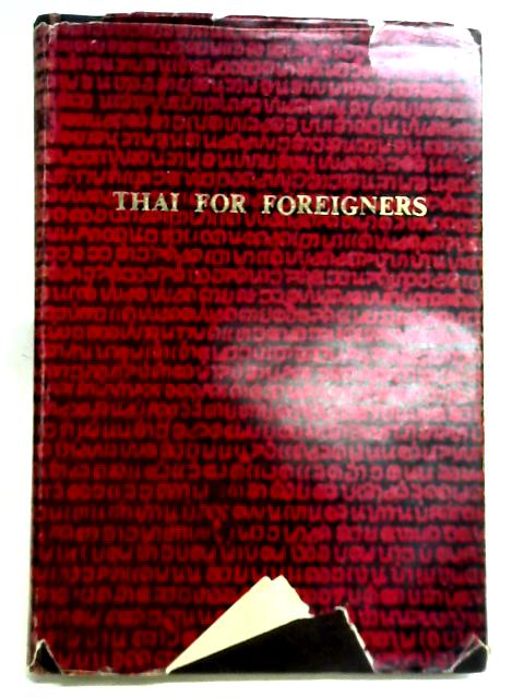Thai for Foreigners By Pisnu Intrakomhaeng