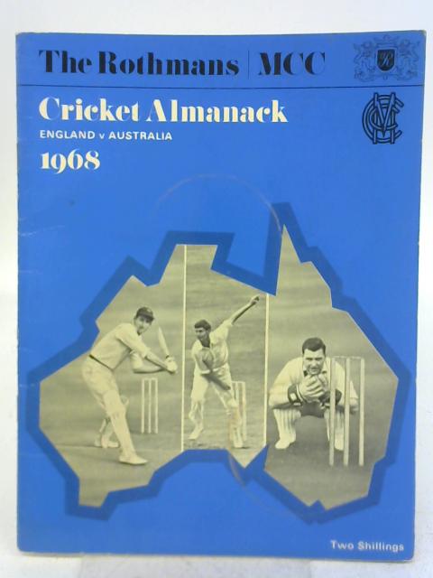 The Rothmans MCC Cricket Almanack: England v Australia 1968 By Unstated