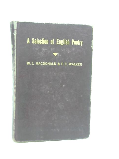 The Selection of English Poetry By W. L. Macdonald