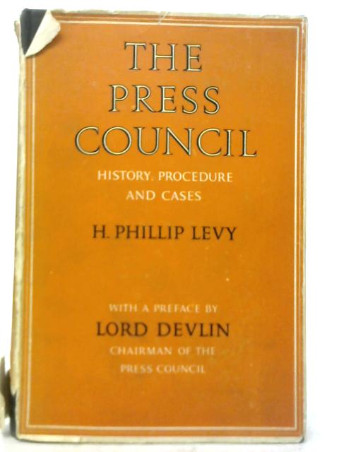 The Press Council By Herman Philip Levy