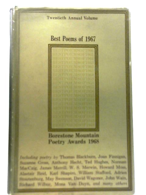 Best Poems of 1966: Borestone Mountain Poetry Awards 1967 par Various