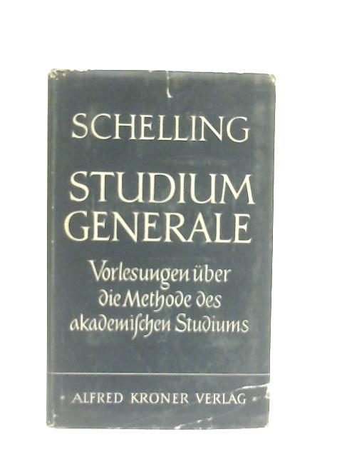 Studium Generale von F. W. J. Schelling