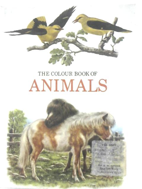 The Colour Book of Animals By Unstated