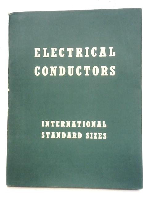 Electrical Conductors International Standard Sizes By Unstated
