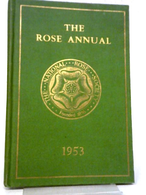 Rose Annual 1953 By Bertram Park