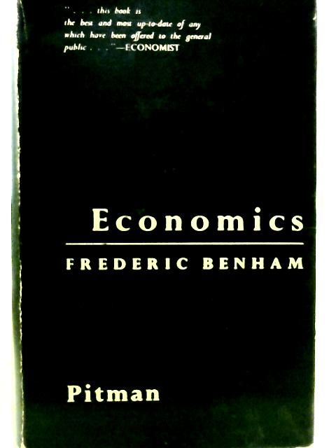 Economics By Frederic Benham