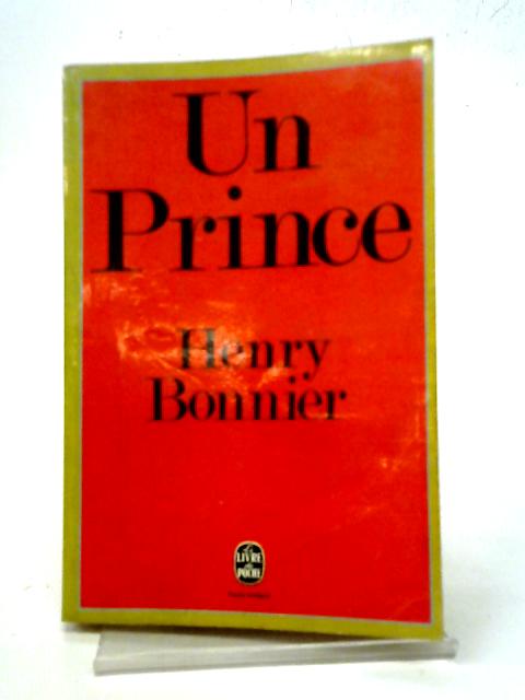 Un Prince By Henry Bonnie