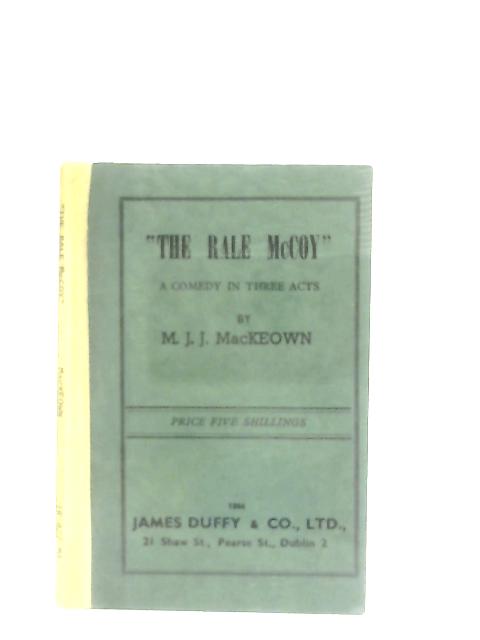 The Rale McCoy By M. J. J. MacKeown