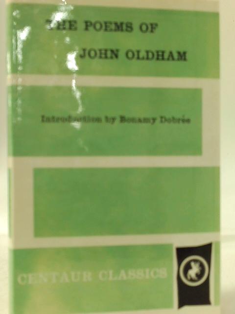 Poems of John Oldham By B. Dobree