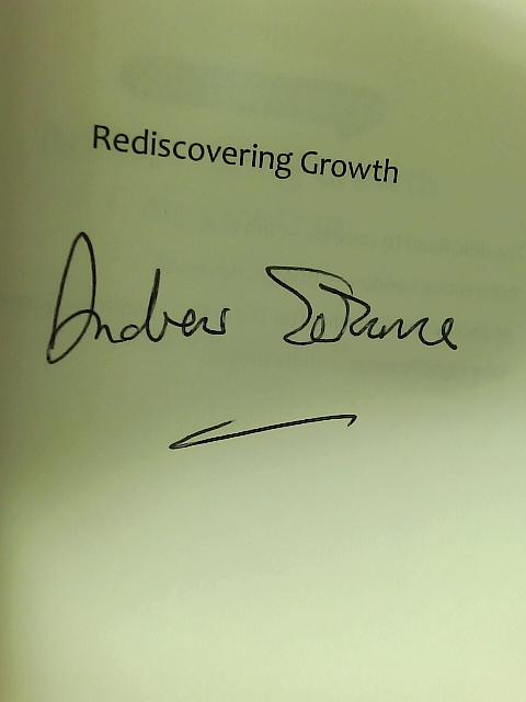 Rediscovering Growth: After the Crisis (Perspectives) By Andrew Sentance