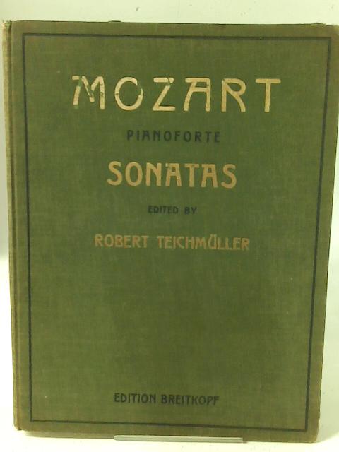Samtliche Sonaten: Fur Klavier Zu Zwei Handen By W. A. Mozart