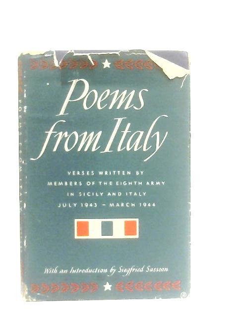Poems From Italy von Oliver Lees (Foreward)