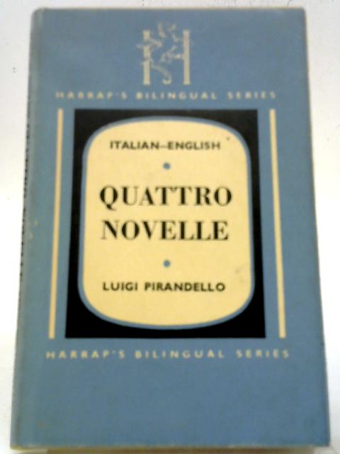 Quattro Novelle By Luigi Pirandello