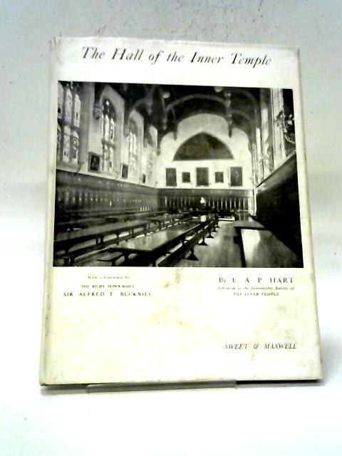 The Hall Of The Inner Temple von E. A. P. Hart