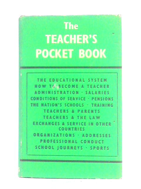 The Teacher's Pocket Book von Albert E. Henshall