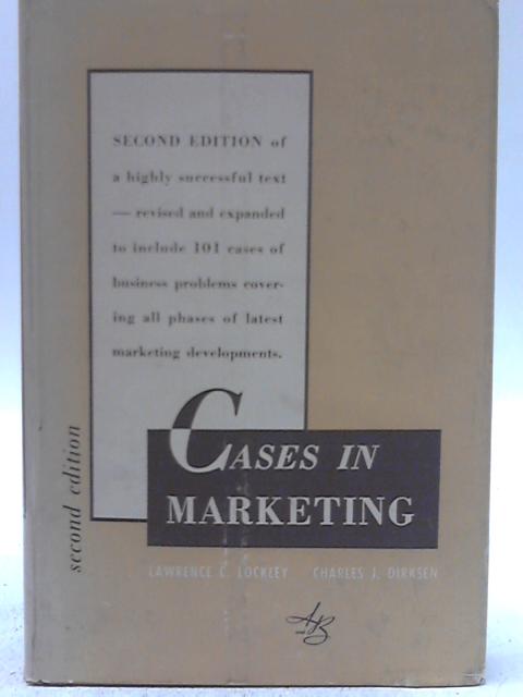 Cases in Marketing By L. C. Lockley