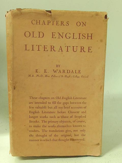 Chapters on Old English Literature par E. E. Wardale