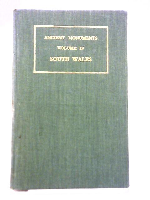 South Wales and Monmouthshire By Sir Cyril Fox