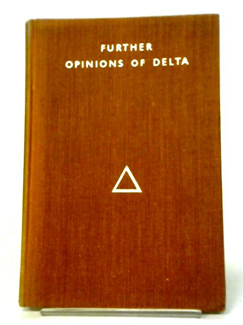 The Further Opinions Of Delta By R. Hazlewood