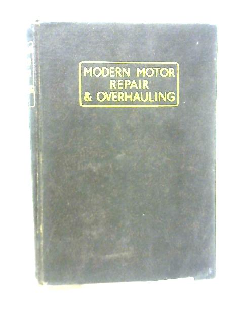 Modern Motor Repair Vol IV By J Earney